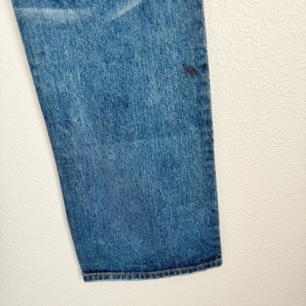 B By Bullhead Men’s Straight-Leg Jeans Medium Wash Whiskering Detail 30X32 - Picture 7 of 9